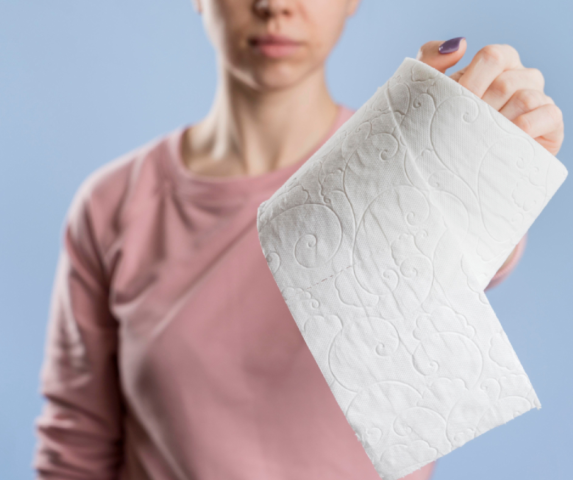 กระดาษชำระในห้องน้ำ